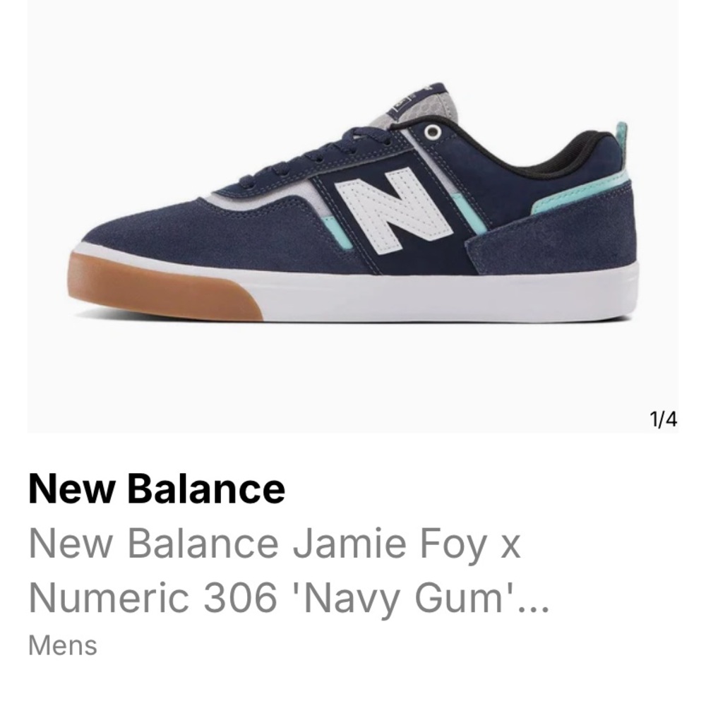 New Balance Jamie Foy Numeric 306